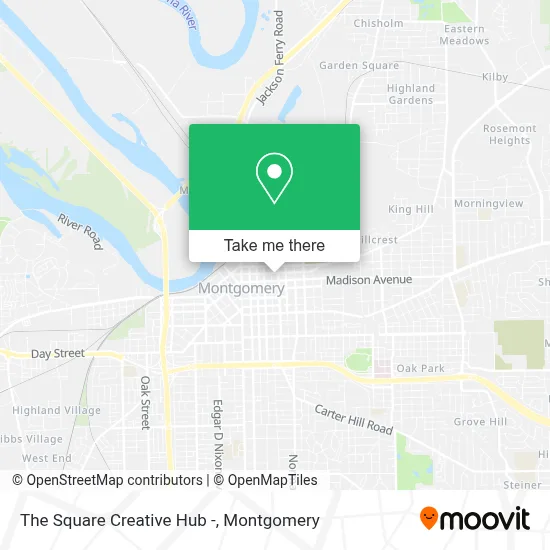 The Square Creative Hub - map