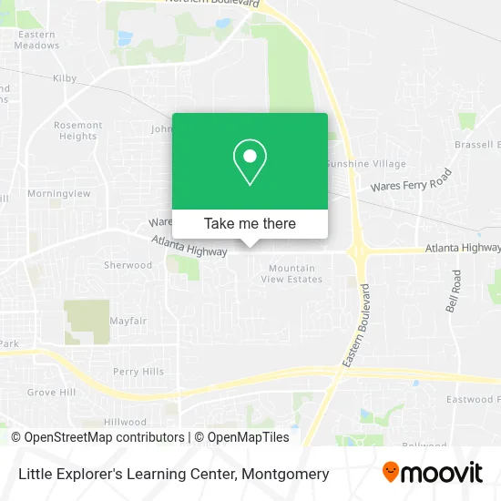 Little Explorer's Learning Center map