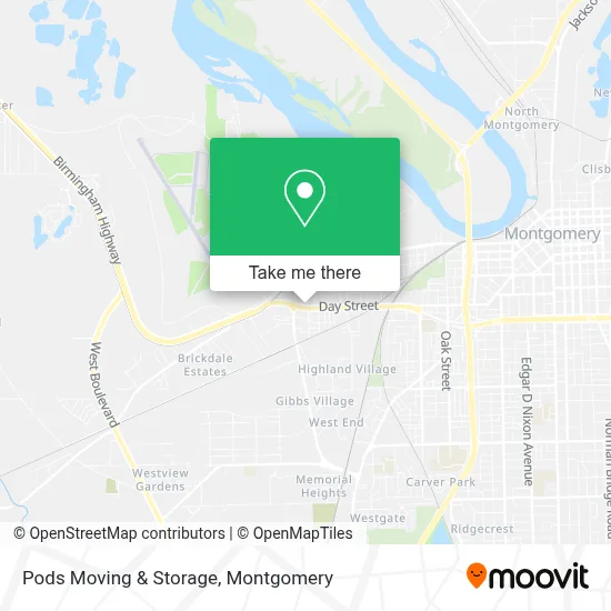 Pods Moving & Storage map