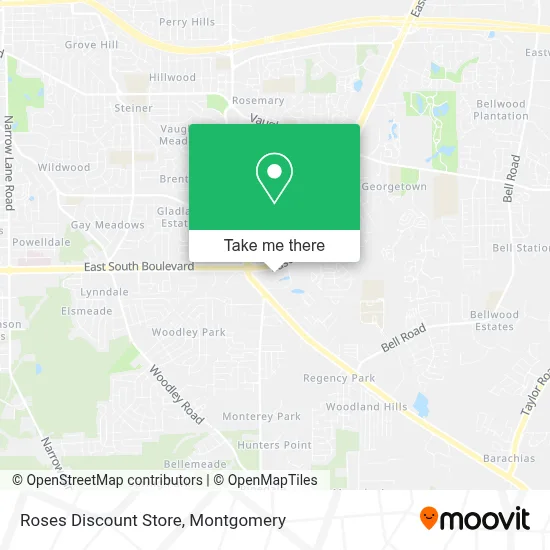 Roses Discount Store map