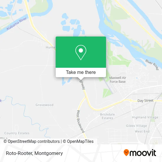 Roto-Rooter map