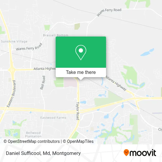 Daniel Sufficool, Md map