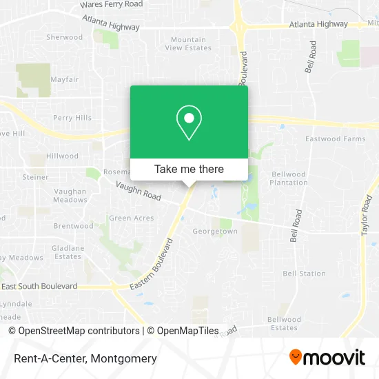 Rent-A-Center map