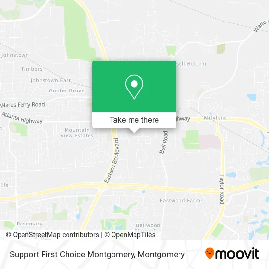 Support First Choice Montgomery map