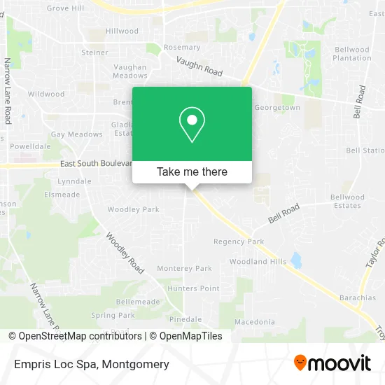 Empris Loc Spa map