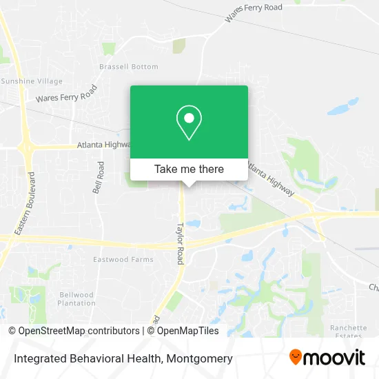 Integrated Behavioral Health map