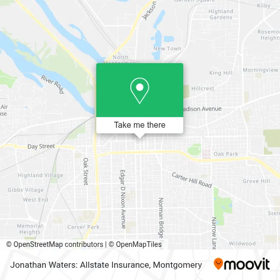 Jonathan Waters: Allstate Insurance map