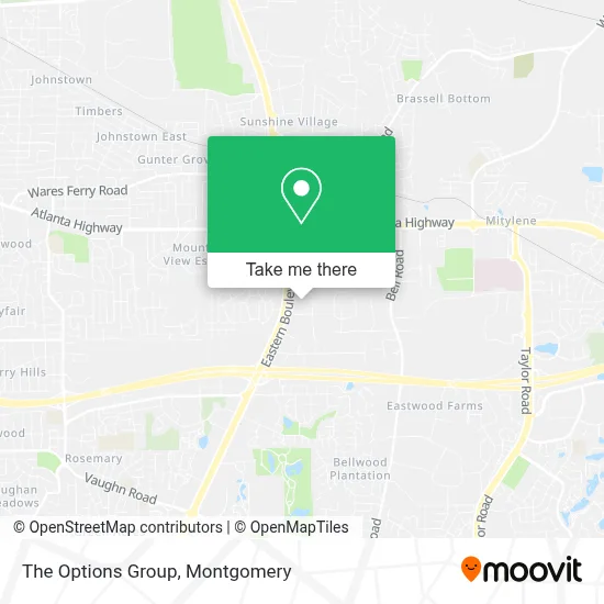 The Options Group map
