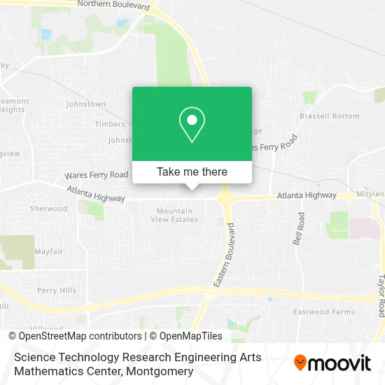 Science Technology Research Engineering Arts Mathematics Center map