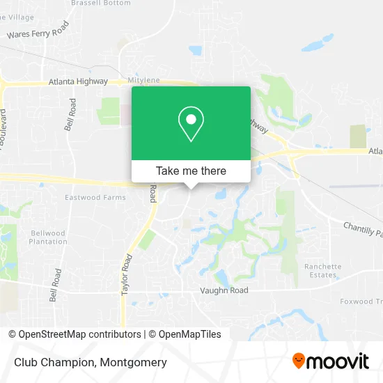 Club Champion map