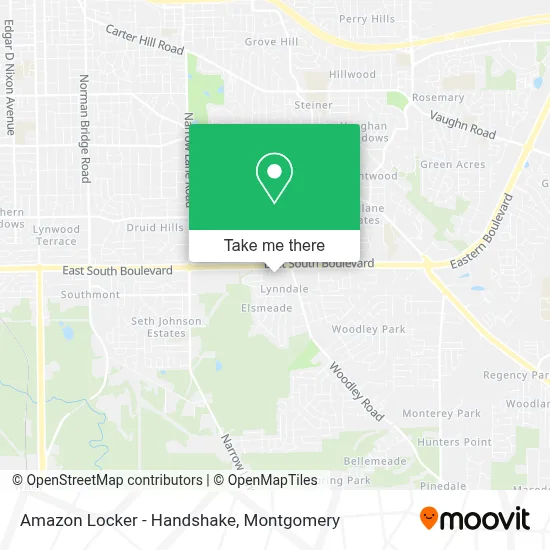 Amazon Locker - Handshake map