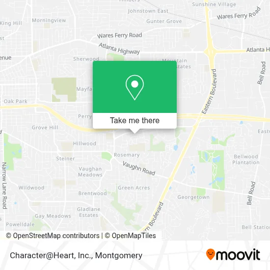 Character@Heart, Inc. map