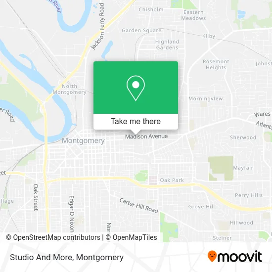 Studio And More map