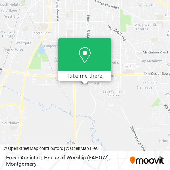 Fresh Anointing House of Worship (FAHOW) map