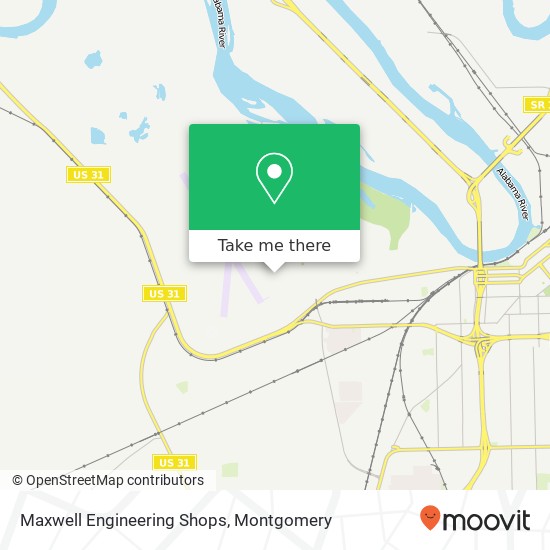 Maxwell Engineering Shops map