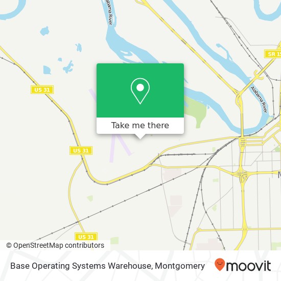 Base Operating Systems Warehouse map