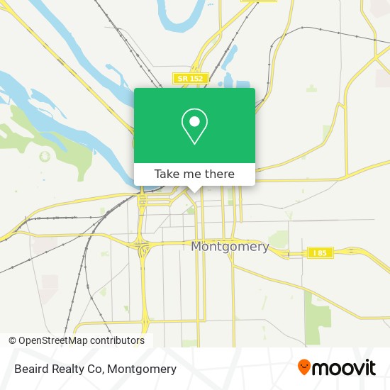 Beaird Realty Co map