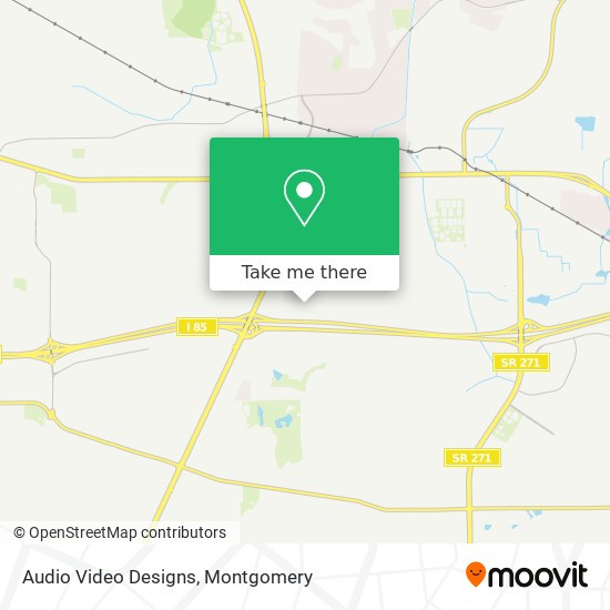 Audio Video Designs map