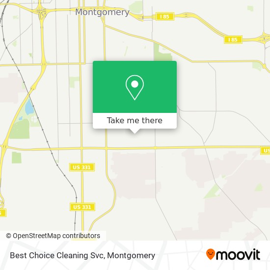 Mapa de Best Choice Cleaning Svc