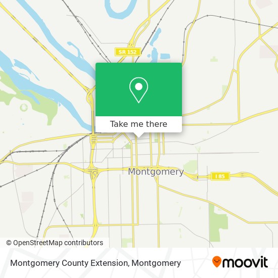 Montgomery County Extension map