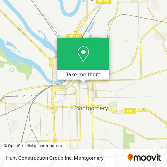 Hunt Construction Group Inc map