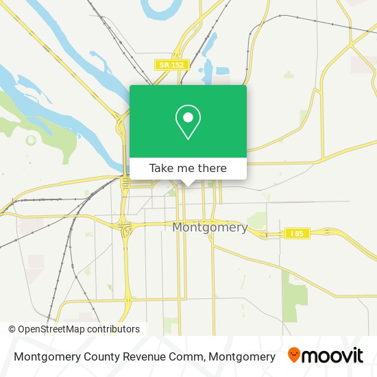 Mapa de Montgomery County Revenue Comm