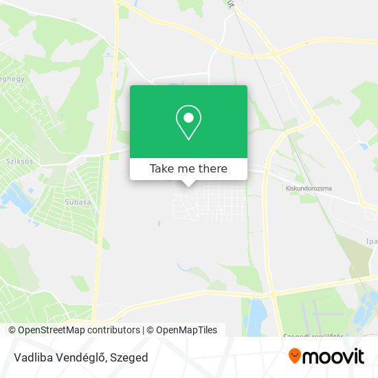 Vadliba Vendéglő map