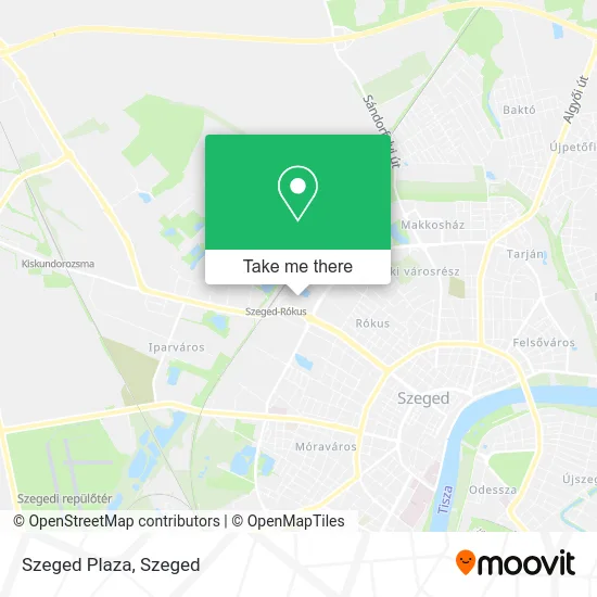 Szeged Plaza map
