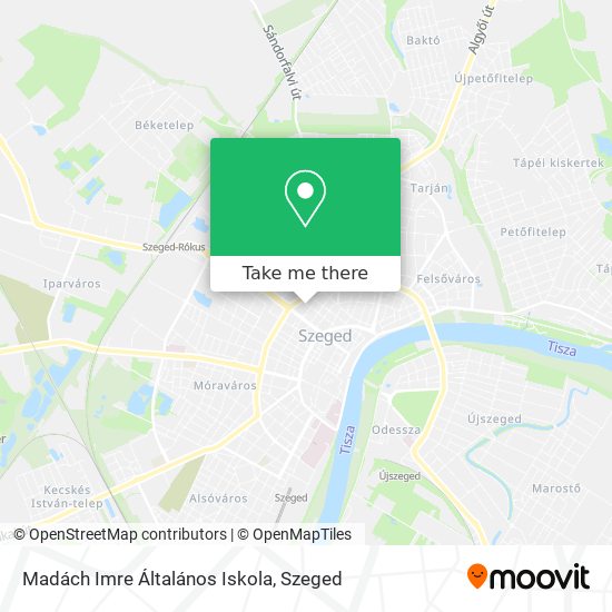 Madách Imre Általános Iskola map