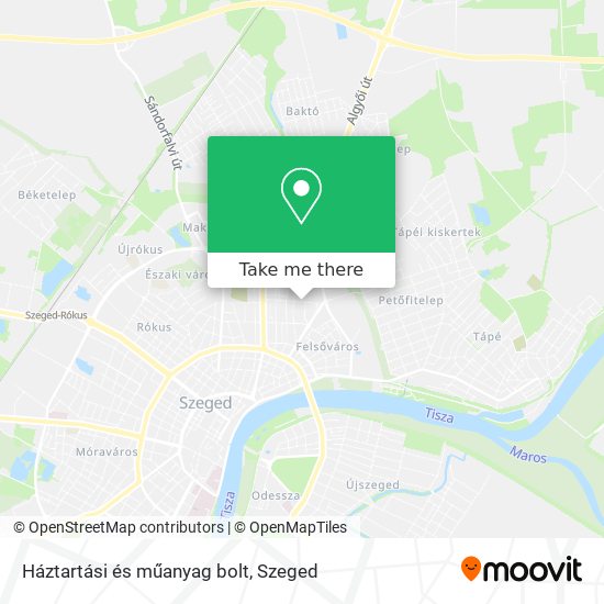 Háztartási és műanyag bolt map