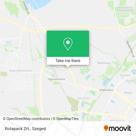 Rotapack Zrt. map