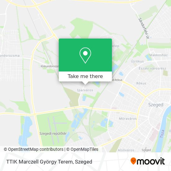 TTIK Marczell György Terem map