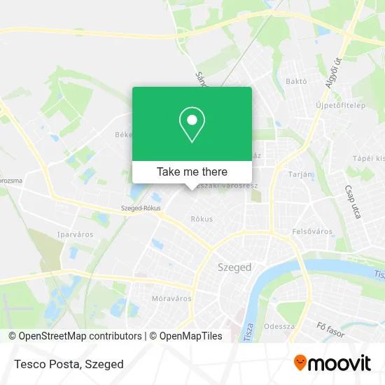 Tesco Posta map