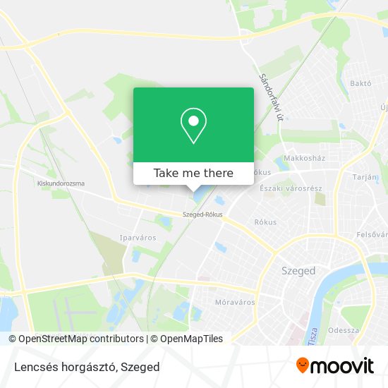 Lencsés horgásztó map