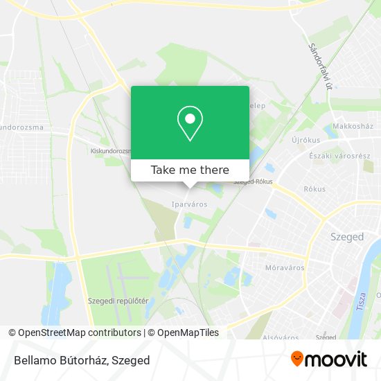 Bellamo Bútorház map