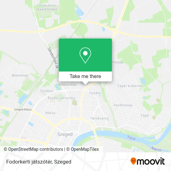 Fodorkerti játszótér map