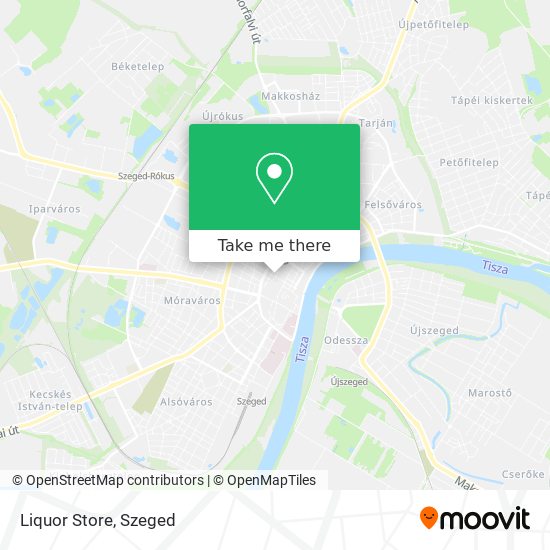 Liquor Store map