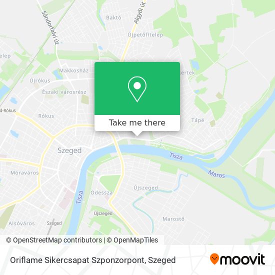 Oriflame Sikercsapat Szponzorpont map