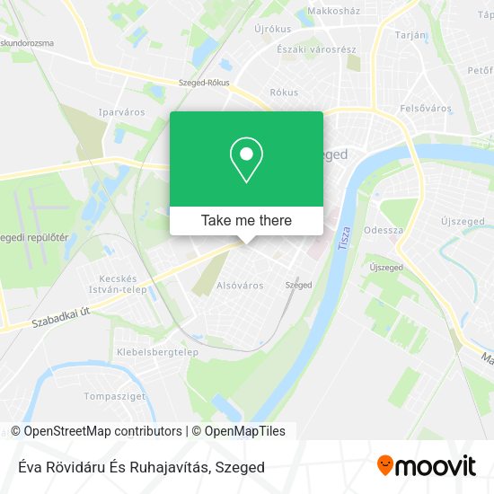 Éva Rövidáru És Ruhajavítás map