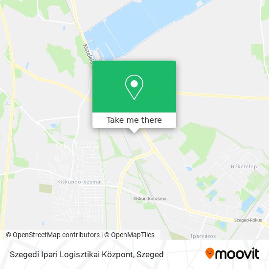 Szegedi Ipari Logisztikai Központ map