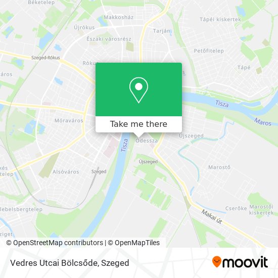 Vedres Utcai Bölcsőde map