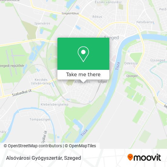 Alsóvárosi Gyógyszertár map