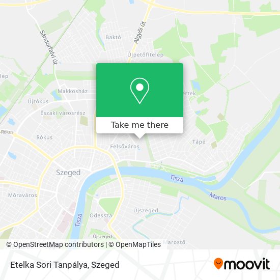 Etelka Sori Tanpálya map