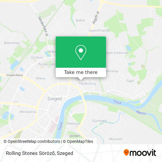 Rolling Stones Söröző map