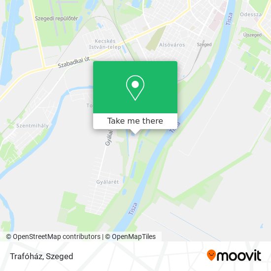 Trafóház map