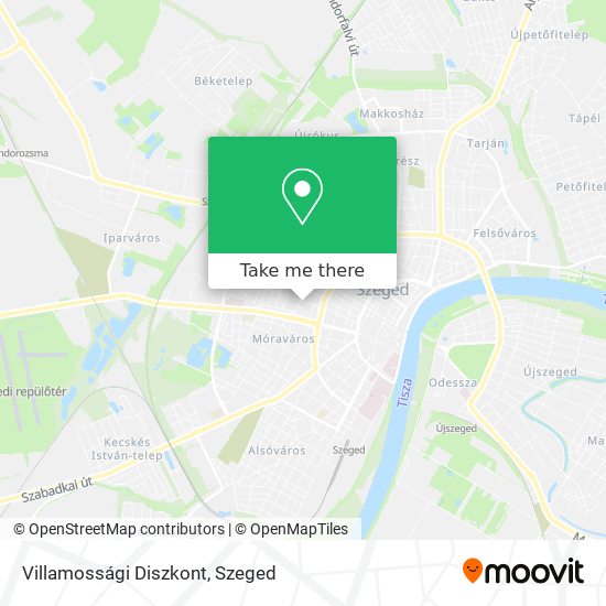 Villamossági Diszkont map