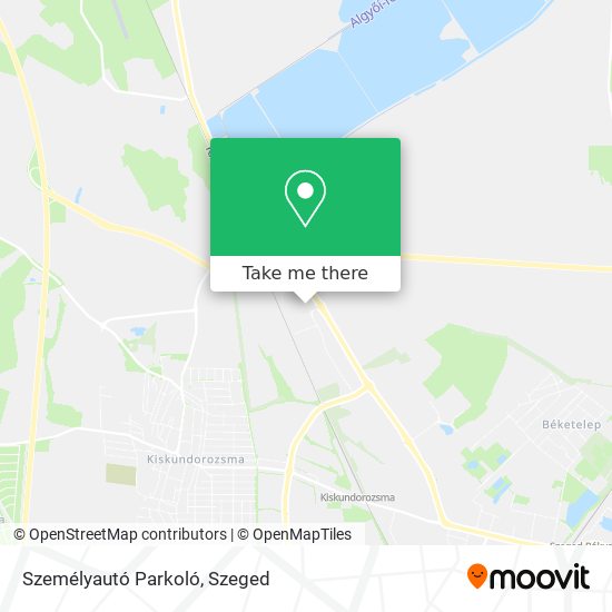 Személyautó Parkoló map