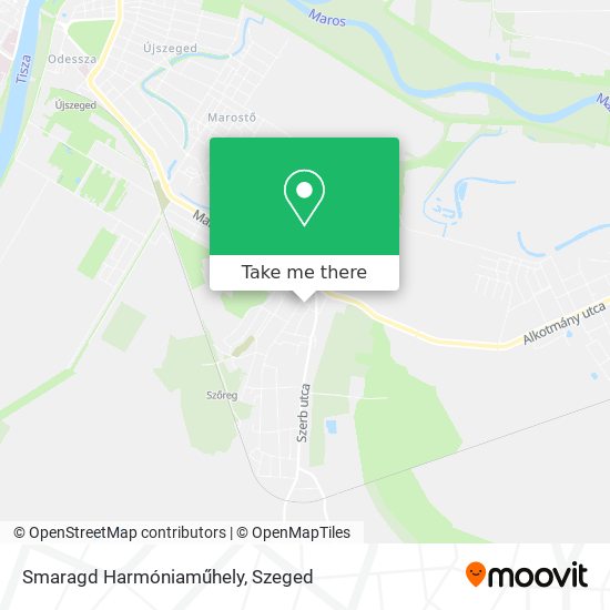Smaragd Harmóniaműhely map