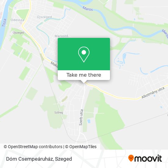 Dóm Csempeáruház map