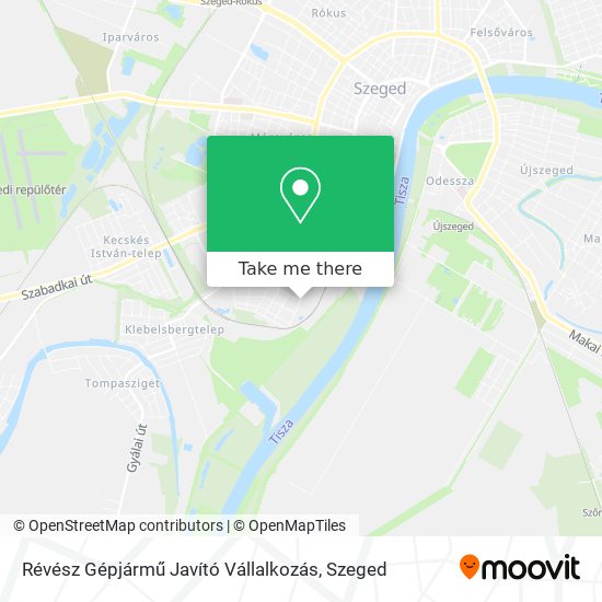 Révész Gépjármű Javító Vállalkozás map